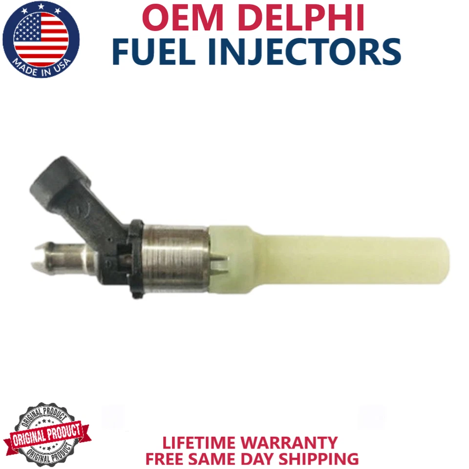 1pc OEM DELPHI Fuel Injector For 1996-2004 GMC Sonoma 4.3L V6 Vortec - Image 2 of 2