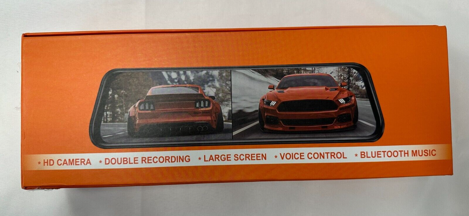 T86 Mirror 9.66 Inch Car InMirror Mounted Video Player A3050 Open