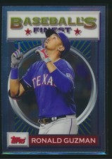 2020 Topps Baseball's Finest Flashbacks #179 Ronald Guzman Rangers