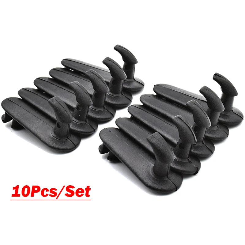 10Pcs For Toyota 2001-2010 Floor Mat Clips Hooks Retention Hold Down Retainer Foto 2 de 4
