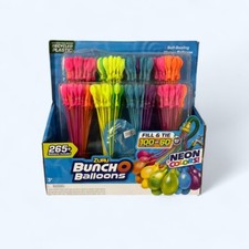 Bunch O Balloons 265 Rapid Filling Self Sealing Water Balloons Neon