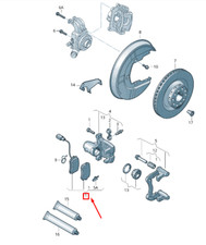 Plaquette de frein Volkswagen TRANSPORTER