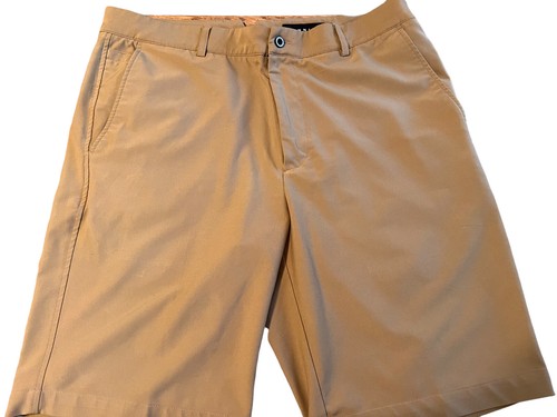 DUNNING Tan 90-10 Poly/Spandex Golf 