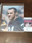 JIM TAYLOR PACKERS NFL AUTHENTIC VINTAGE SIGNED AUTOGRAPHED 8 X10” PHOTO JSA COA