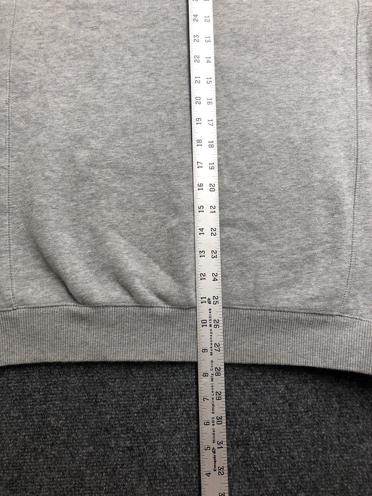 Fila Grey Basic Pullover Crewneck Sweatshirt Loun… - image 3