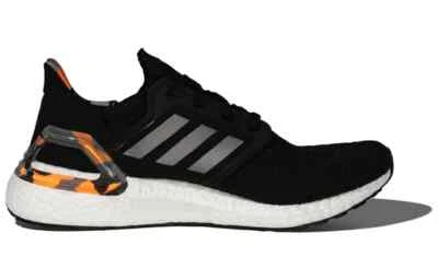 Adidas Ultraboost 20‎ Low Top Men\'s Running Shoes Black Orange Camo FV8322 Sz 7 adidas UltraBoost 20 Black Signal Orange main image 4