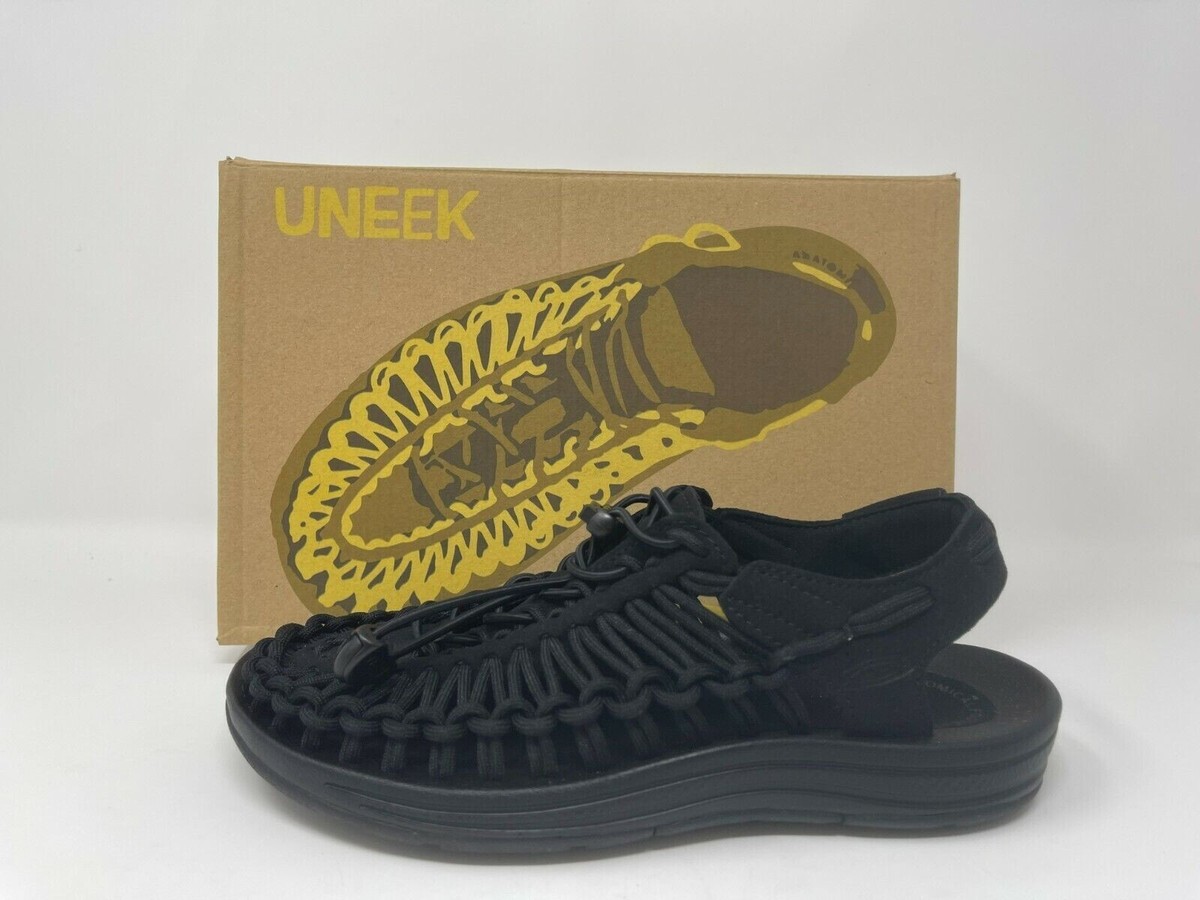 靴 KEEN UNEEK CANVAS WOMEN Women's UNEEK Canvas Black/Birch Sandal | KEEN | KEEN Footwear
