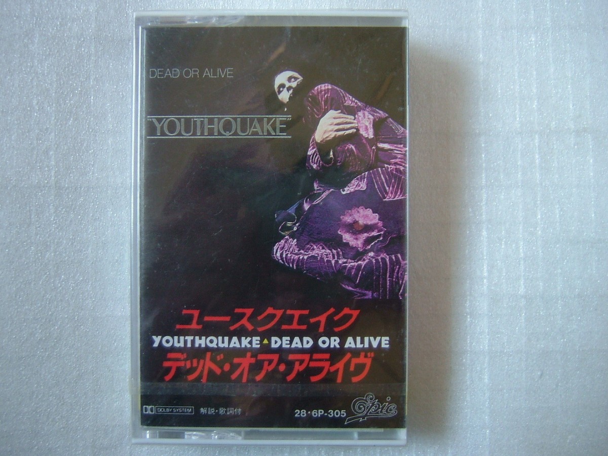STILL SEALED / DEAD OR ALIVE YOUTHQUAKE / CASSETTE | eBay