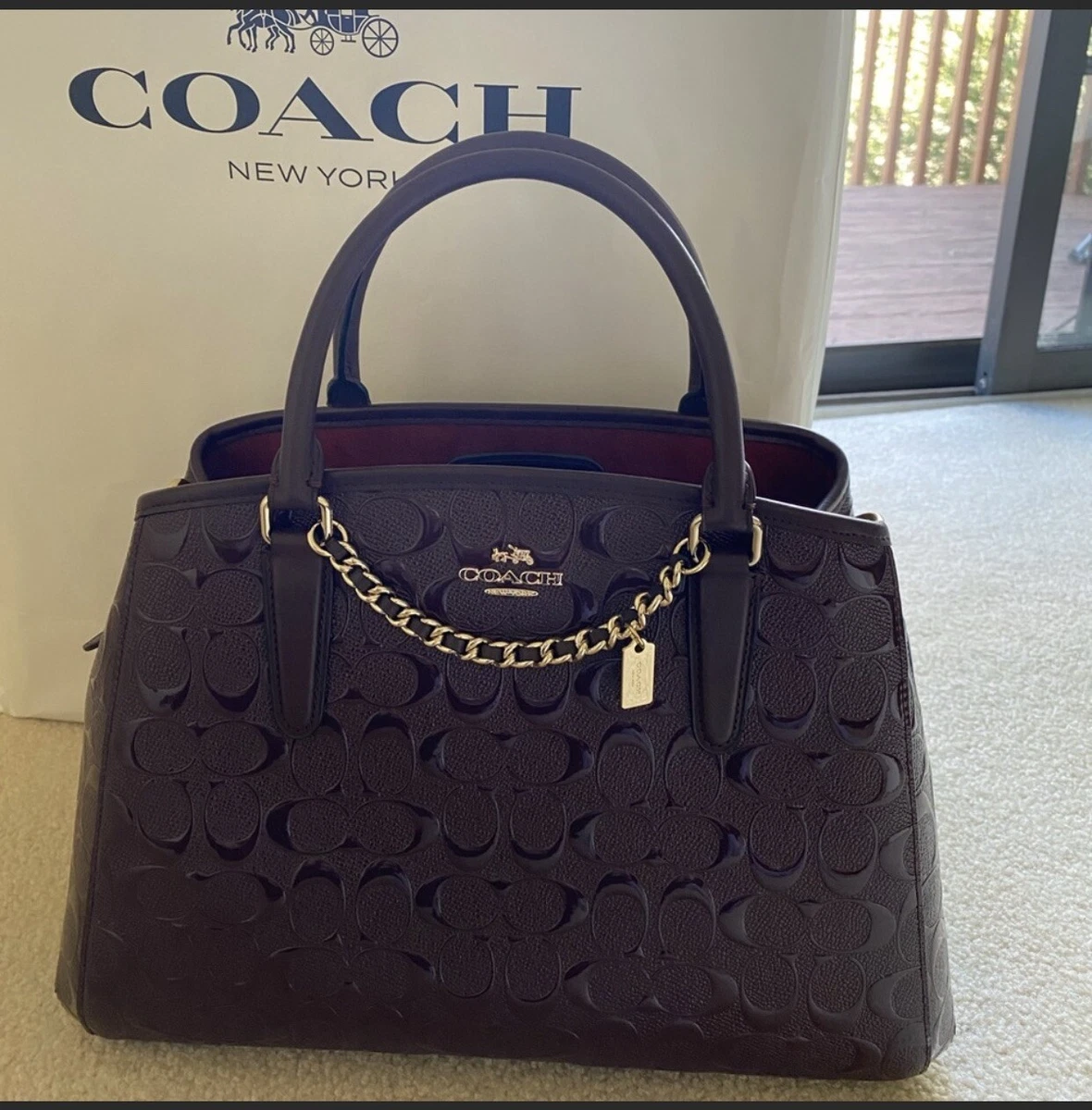 Coach margot cheap satchel