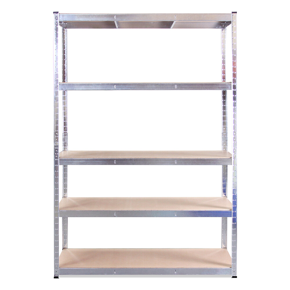 GRack Shelving 5 Tier Galvanised Metal Racking Storage 180x120x45 eBay