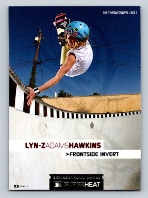 Lyn-Z Adams Hawkins SKATEBOARDING #021 2011 SuperHeat rare collector card