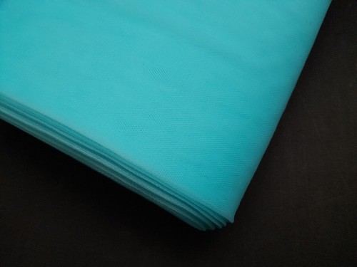 AQUA BLAU & FLO BLAU - WEICHER TÜLLNETZSTOFF - KOSTÜME & VERANSTALTUNGEN - 280 cm breit* - Bild 4 von 6