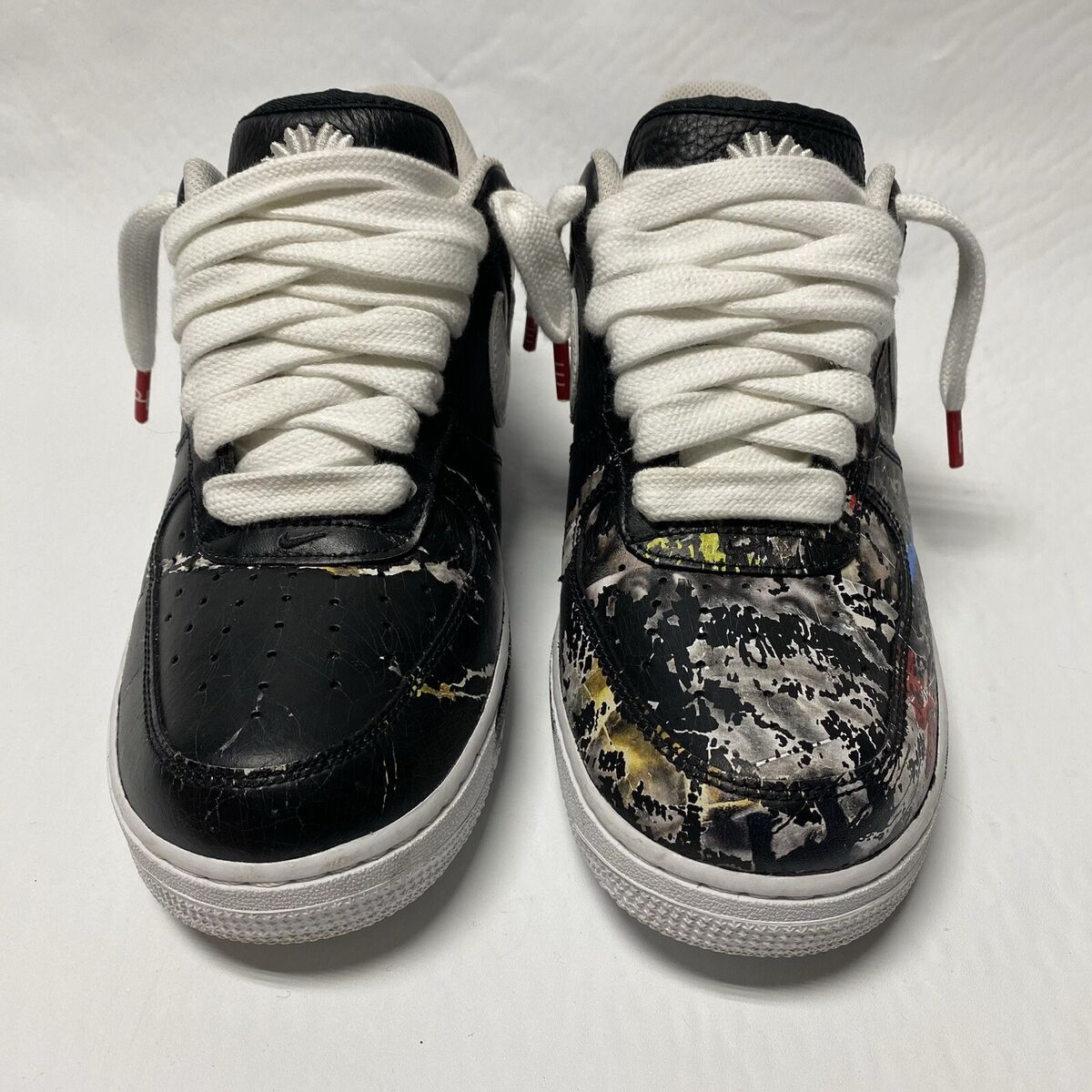 Nike Air Force 1 Black Low G-Dragon Peaceminusone Para-Noise Nike Air Force 1 Black Low G-Dragon Peaceminusone Para-Noise