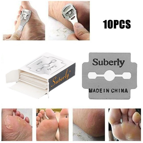 Corn Plane Blades Set Pro Callus Rasp Tool Salon Pedicure Pieces, Sharp W6V8 - Picture 3 of 9