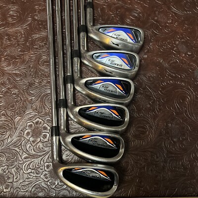 Slazenger Wrath Atx 5,6,7,8,9,P Irons RH Steel Uniflex Shaft