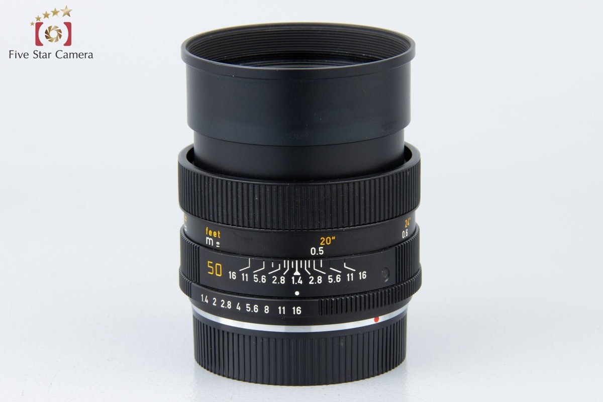 Excellent!! Leica SUMMILUX-R 50mm f/1.4 E55 R-Cam 2023.12