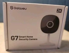 Galayou G7 Smart Home Security Camera Indoor WiFi 2K Camera 2 Way Audio