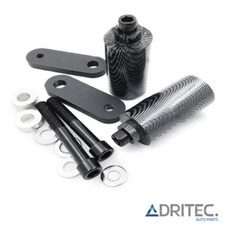 ✅ Tamponi Paratelaio Protezioni Telaio HONDA CBR 1000 RR (2004-2005) Carbonio