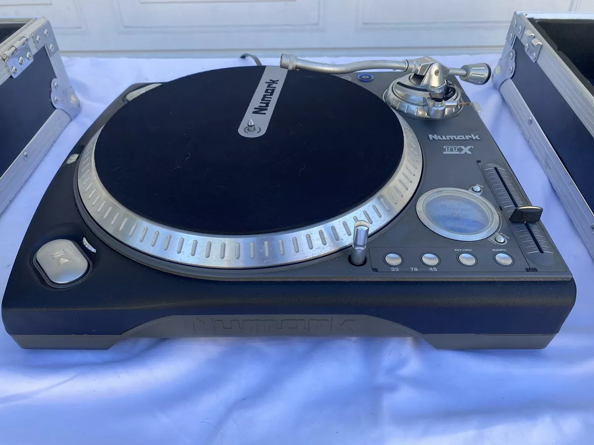 Numark TTX USB Direct Drive Professional DJ Turntable + Flight Case