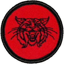 Retro Wildcat Patrol Patch - 2" Round Embroidered Patch