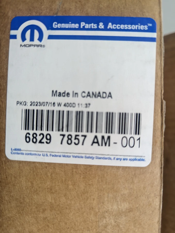 Kit de bomba de aceite de motor 16-24 Chrysler Dodge Jeep Ram 3.6 Mopar de fábrica nuevo OEM Foto 3 de 3