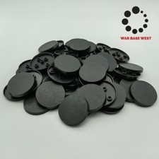Lot Of 60 40mm Round Bases Used For Warhammer 40k  AoS Games Workshop Bitz