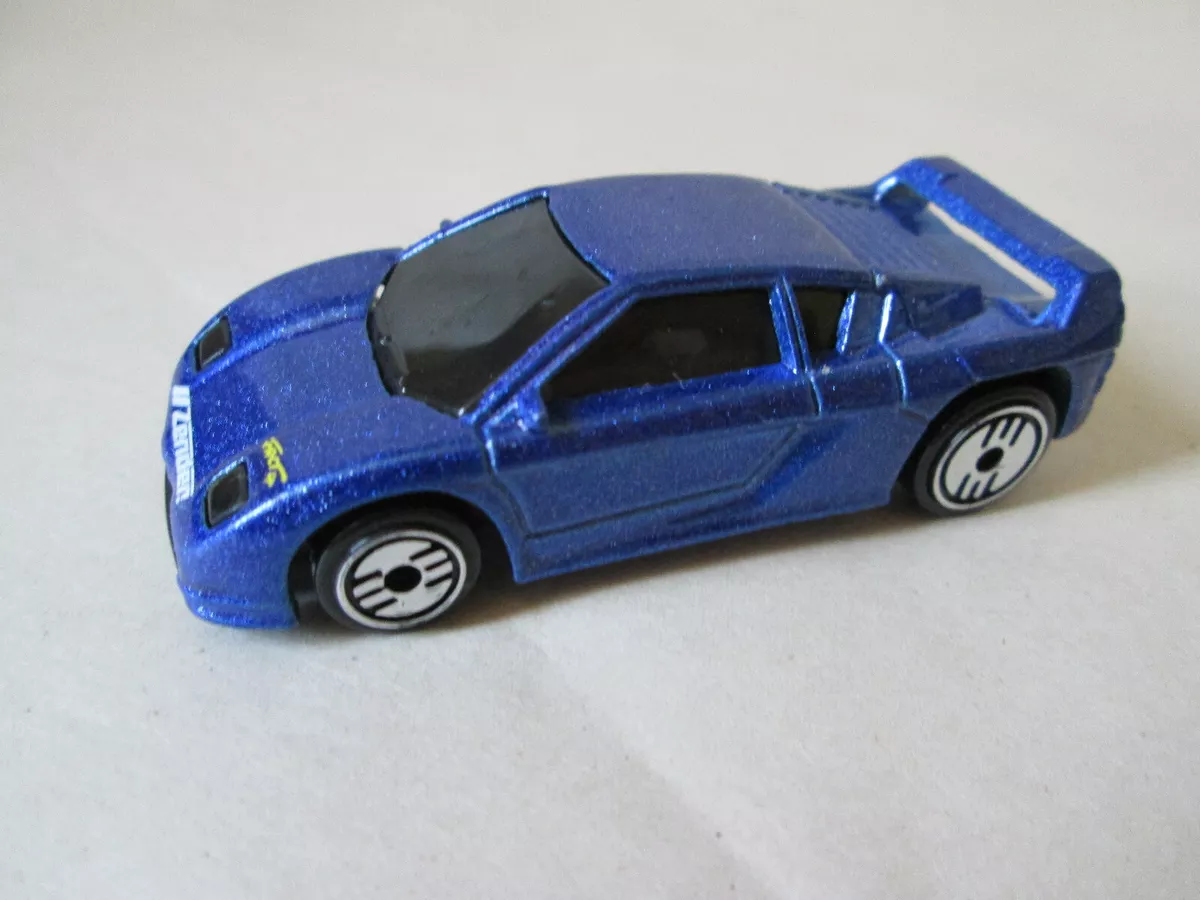 1990 Hot Wheels Zender II Fact 4 Sports Car Blue 1 64 Ultra Hots