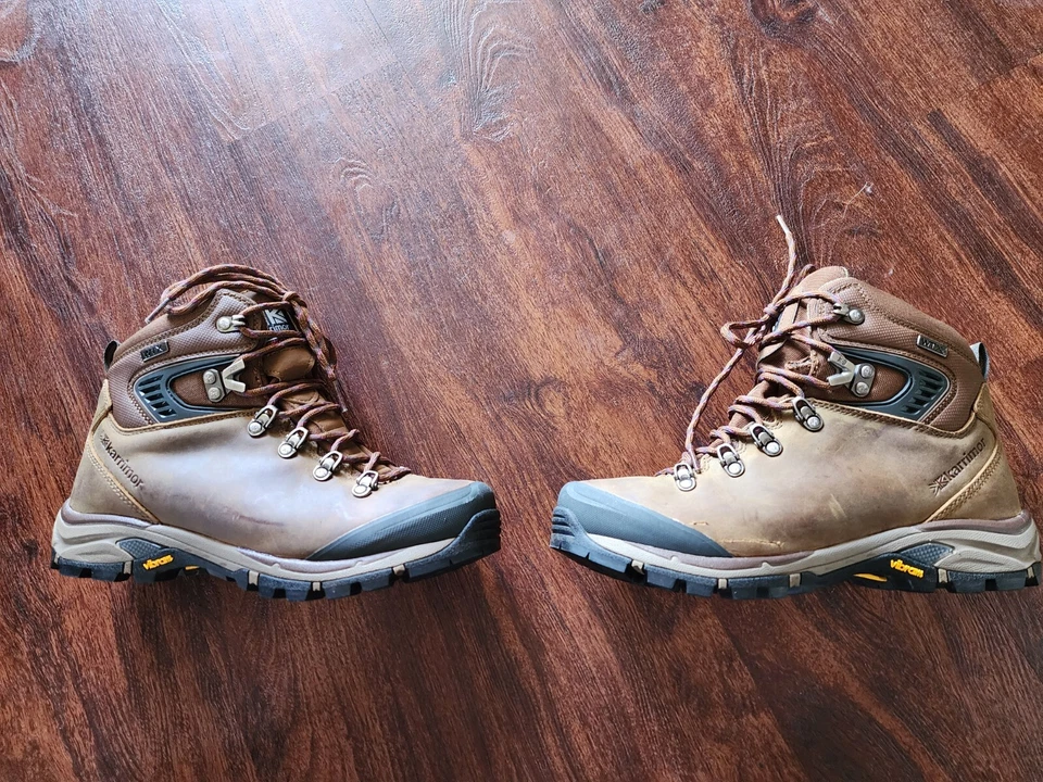 KARRIMOR CHEETAH LADIES WTX WALKING BOOTS BROWN SIZE 8 USED - Image 3 of 4