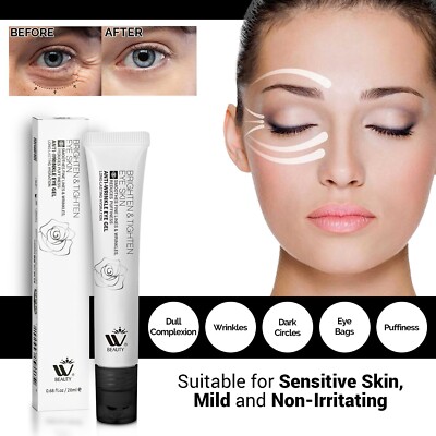 WBM EYE GEL, SMOOTHS FINE LINES & WRINKLES, REDUCES PUFFINESS, DARK CIRCLES
