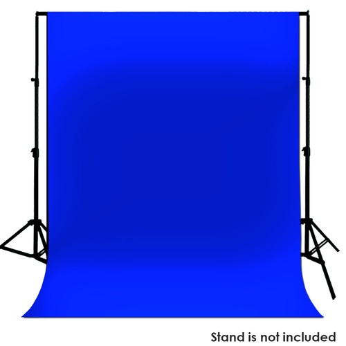 Lusana Studio Photography 5 x 10ft. Blue Muslin Backdrop Photo Background - Picture 3 of 5