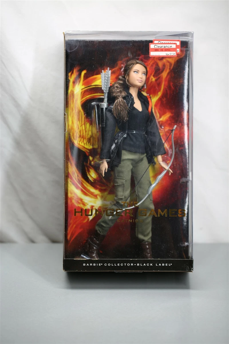 The Hunger Games Katniss Barbie Collector Doll Black Label 2012