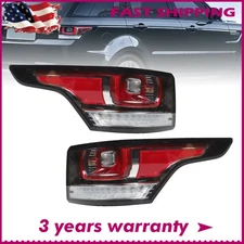 LED Rear Left+Right For 2014-2017 Land Rover Range Rover Sport A Pair Tail Light