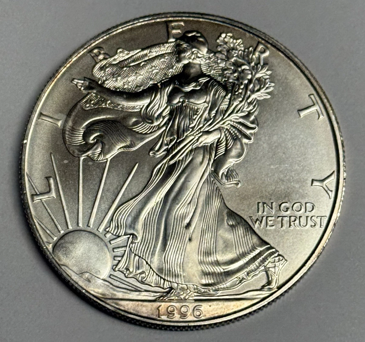 American Eagle Ungraded 1996 Silver Bullion Coins | Updated Sep 2026