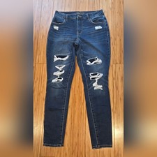 Maurices Distressed Blue Jeans