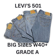 TALLAS GRANDES LEVI'S 501 PIERNA RECTA/RELAJADA - GRADO A - W40 W42 W44 W46+