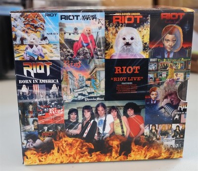 Riot The Official Live Albums Vol 1-9 18 CD box set new | eBay
