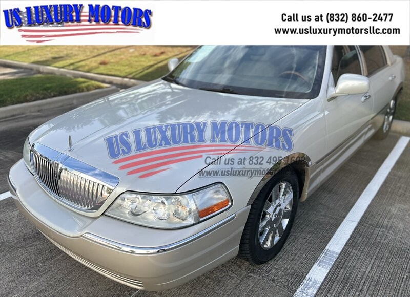 2004 LINCOLN TOWN CAR ULTIMATE LIMITED NAV CARRIAGE TOP CHROME WHEELS ...