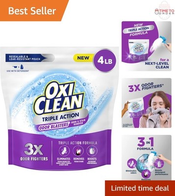 4 lb Powder Odor and Stain Remover Color Safe Bleach Free Laundry Additive