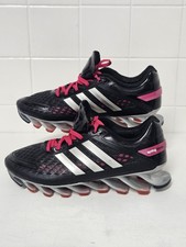 Adidas Springblade Zapatos para Correr para Mujer Talla 6.5 Negro Rosa Tenis Atléticos