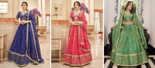 Designer Floral Print Organza Lehenga Choli With Dupatta For Wedding Wear