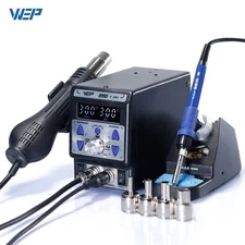 WEP Desoldering Station Fast Heating Electric Soldering Kit Hot Air Gun Heat Gun