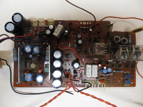 SANSUI G 9000 STEREO RECEIVER AF POWER SUPPLY/PROTECTION BOARD PART # F-2809