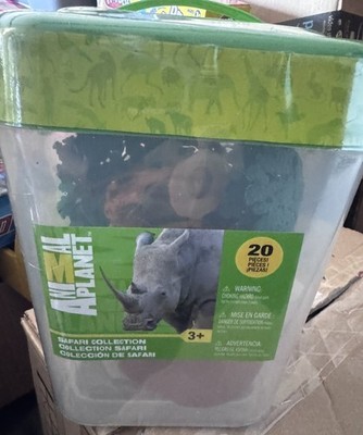Animal Planet Safari Animals Collection In A Storage Bucket Toy 20