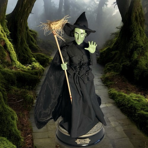 WIZARD OF OZ Wicked Witch of the West Gemmy 2001 Figure 17" AS IS - Picture 2 of 13