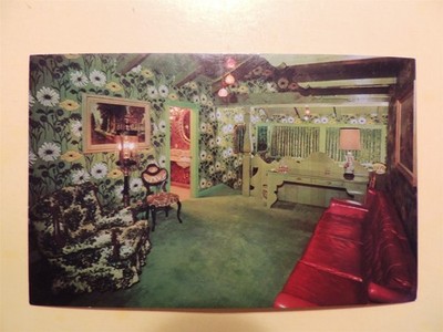 Madonna Inn Hotel San Luis Obispo California postcard Room 187 Whispering Hills