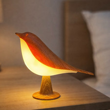 Bird LED Table Lamp USB Desk Light 8'' Three Color Modes 6W Decor Bedside Lamp