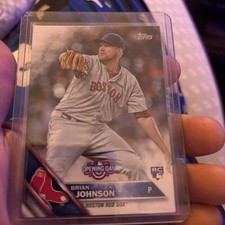 2016 Topps Opening Day #OD-7 Brian Johnson Boston Red Sox Rookie Card