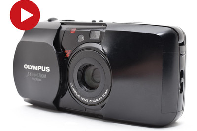 Read【MINT】 OLYMPUS μ mju [mju:] Zoom PANORAMA Point & Shoot 35mm Film Camera