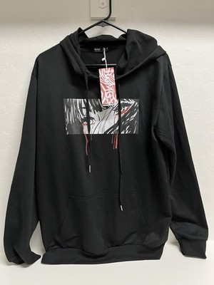 Romwe Crying Blood Tears Anime Girl Hoodie Size XL Brand New With Tags
