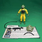 GI Joe 1985 Airtight 100% Complete Vtg Hasbro Action Figure W/ Card High Grade